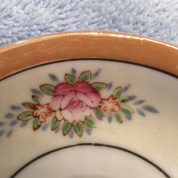 Occupied Japan saucers - Picture 3 of 5